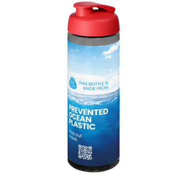 Logotrade kampanjprodukter bild: H2O Active® Eco Vibe 850 ml sportflaska med uppfällbart lock