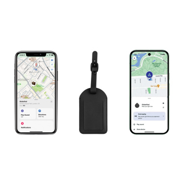 Logotrade reklamprodukter bild: Globefind Dual RCS bagagetagg med global spårning