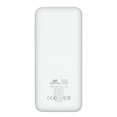 Logotrade presentreklam bild: Powerbank VA2081 20000 mAh RIVACASE