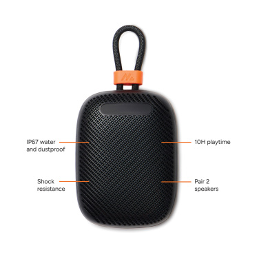 Logotrade profilreklam bild: Nordic Drift Titan IP67 Vatten- och dammtät 5W högtalare