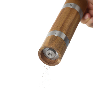 Logotrade presentreklam bild: AdHoc Duomill dubbelkvarn för peppar och salt